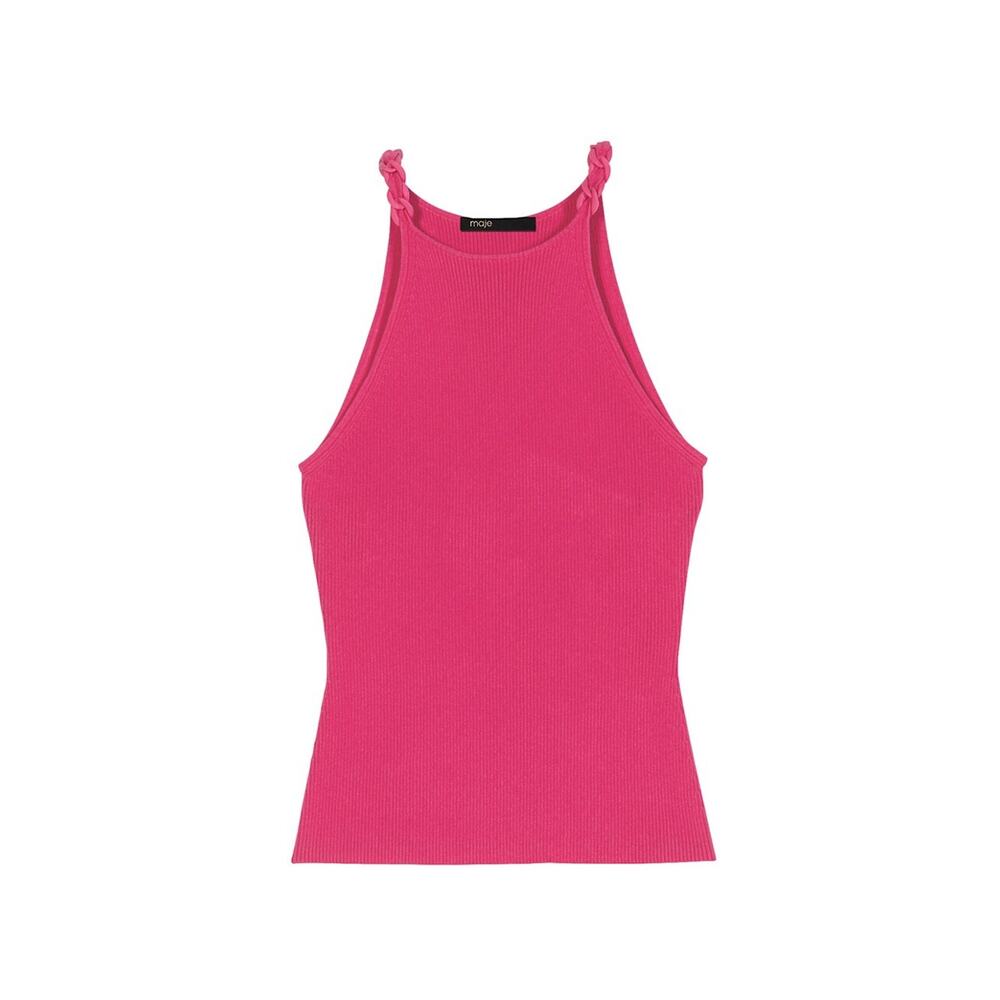 Maje 'Link' Pink Strap Top Size M